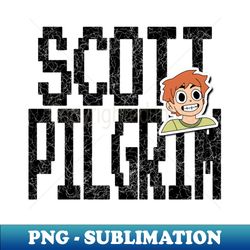 scott pilgrim vintage look - premium png sublimation file - unleash your creativity