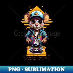 dj sugar rat - artistic sublimation digital file - perfect for sublimation mastery