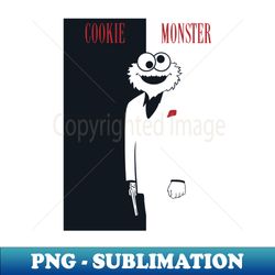 monster scarface - high-quality png sublimation download - unleash your inner rebellion