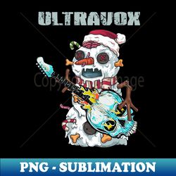 ultravox band xmas - vintage sublimation png download - add a festive touch to every day