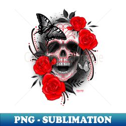 day of the dead - signature sublimation png file - vibrant and eye-catching typography