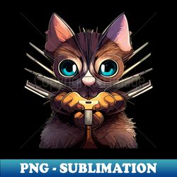funny kitten cartoon 01 - special edition sublimation png file - unlock vibrant sublimation designs