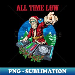 all time low band xmas - aesthetic sublimation digital file - perfect for sublimation art