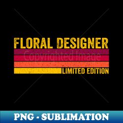 floral designer - png sublimation digital download - transform your sublimation creations
