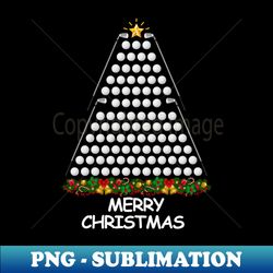 golf christmas tree - exclusive sublimation digital file - transform your sublimation creations