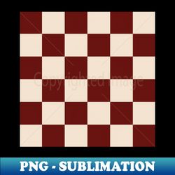 medium checkered retro pattern in dark red - png transparent digital download file for sublimation - perfect for creative projects