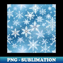 snowflakessnow 19 - sublimation-ready png file - unlock vibrant sublimation designs