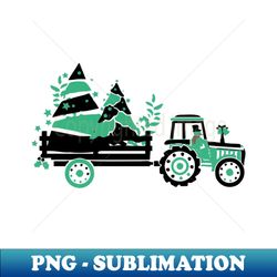 tractor christmas - digital sublimation download file - stunning sublimation graphics
