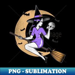 witch halloween - instant sublimation digital download - unleash your creativity
