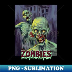 zombies - trendy sublimation digital download - perfect for creative projects