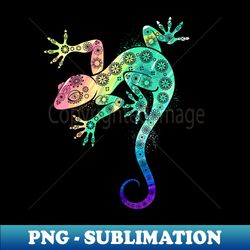 colorful chameleon - digital sublimation download file - spice up your sublimation projects