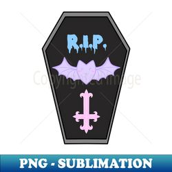 kawaii bat pastel goth - unique sublimation png download - bring your designs to life