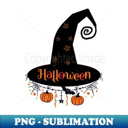 witch hat 2 - retro png sublimation digital download - bold & eye-catching