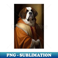 st bernard classic portrait - png transparent digital download file for sublimation - boost your success with this inspirational png download