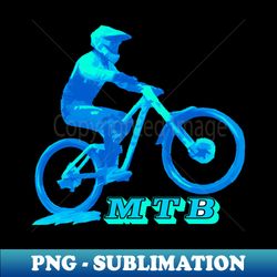 mtb downhill bke - exclusive png sublimation download - unleash your inner rebellion