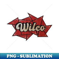 wilco - red diamond - signature sublimation png file - unlock vibrant sublimation designs