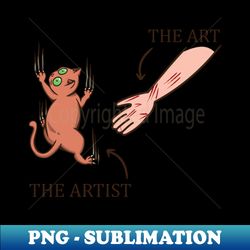 cats art - elegant sublimation png download - transform your sublimation creations