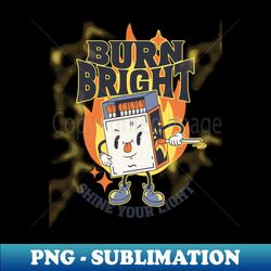 let your light shine - signature sublimation png file - perfect for creative projects