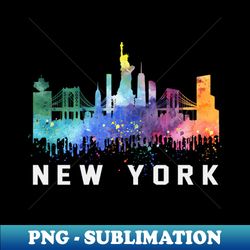 new york lover i love new york - modern sublimation png file - capture imagination with every detail