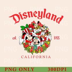 retro disneyland christmas png, mickey and friends christmas png, disneyland png, christmas family, christmas party png