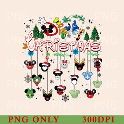 mickey & friends disneyland christmas png, vintage disney christmas party 2023 png, disney castle png, christmas party