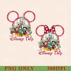 vintage disney christmas trip png, mickey minnie very merry christmas png, disney christmas trip png, christmas party