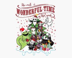 the most wonderful time of the year png, christmas nightmare png, merry christmas png, xmas holiday png, holiday season