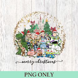 vintage toy story christmas png, disney toy story christmas png, cute toy story characters png, disneyland christmas png