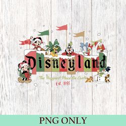 christmas disneyland png, trendy christmas png, disneyland trip png, oversized christmas png, disney christmas trip png