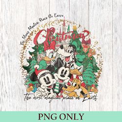 mickey & friends christmas png, cute disney christmas, mickey christmas, christmas png, disney png, family christmas png