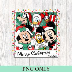 retro disneyland christmas png, mickey and friends christmas png, disneyland png, merry christmas family, gift digital