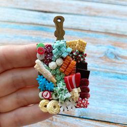 magnet miniature charcuterie christmas board