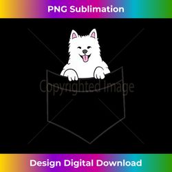 samoyed in a pocket cute pocket samoyed - classic sublimation png file - channel your creative rebel