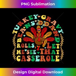 turkey gravy beans and rolls let me see that casserole - timeless png sublimation download - ideal for imaginative endeavors