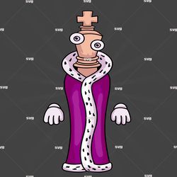 kinger from the amazing digital circus , svg , png, kinger digital download