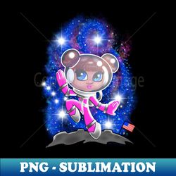 going to the moon girls - instant sublimation digital download - perfect for sublimation art