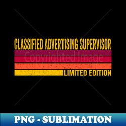 classified advertising supervisor - unique sublimation png download - instantly transform your sublimation projects