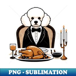 poodle thanksgiving - exclusive png sublimation download - perfect for personalization