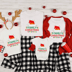family christmas matching shirts, holiday family outfits, christmas family trip shirt, family gathering cute gift iu-41