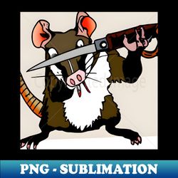 gangsta rat - exclusive sublimation digital file - transform your sublimation creations