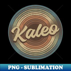 kaleo vintage vinyl - elegant sublimation png download - stunning sublimation graphics