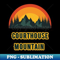 courthouse mountain - png sublimation digital download - stunning sublimation graphics