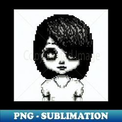 emo girl - png sublimation digital download - vibrant and eye-catching typography