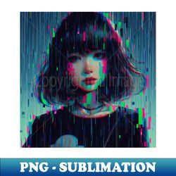 anime girl - png transparent sublimation design - bring your designs to life