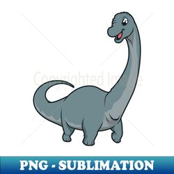 kawaii brachiosaurus - exclusive sublimation digital file - stunning sublimation graphics