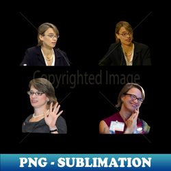 judge nina pillard sticker pack - exclusive png sublimation download - defying the norms