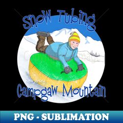 campgaw mountain snow tubing new jersey - instant sublimation digital download - unleash your creativity