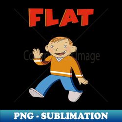 flat stanley classic childrens book illustration - unique sublimation png download - bold & eye-catching