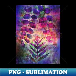Botanical abstract collage 2 - Artistic Sublimation Digital File - Stunning Sublimation Graphics