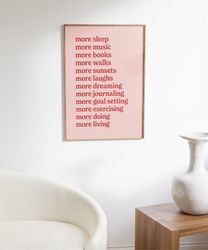 positivity quotes wall art, positive affirmations, words of motivation print, trendy poster, daily motivation, digital a